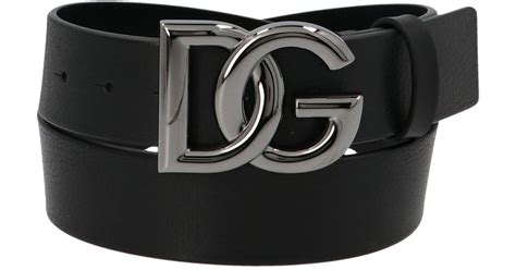 dolce gabbana mens leather belt|d and g belts.